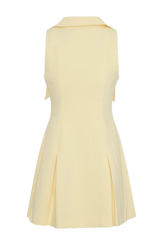 Oli Sleeveless Mini Dress – Lemon Oli Sleeveless Mini Dress – Lemon