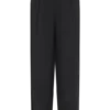 Olie Barrel Leg Suiting Pants – Black