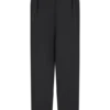 Olie Barrel Leg Suiting Pants – Black