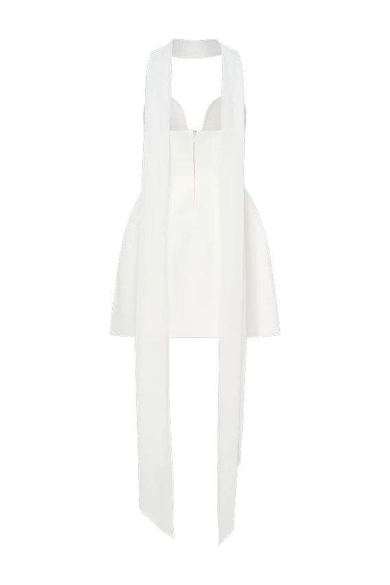Orellia Strapless Suiting Mini Dress – Ivory Orellia Strapless Suiting Mini Dress – Ivory