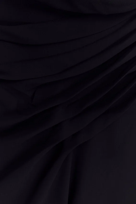 Oria Chiffon Mini Dress – Black Oria Chiffon Mini Dress – Black