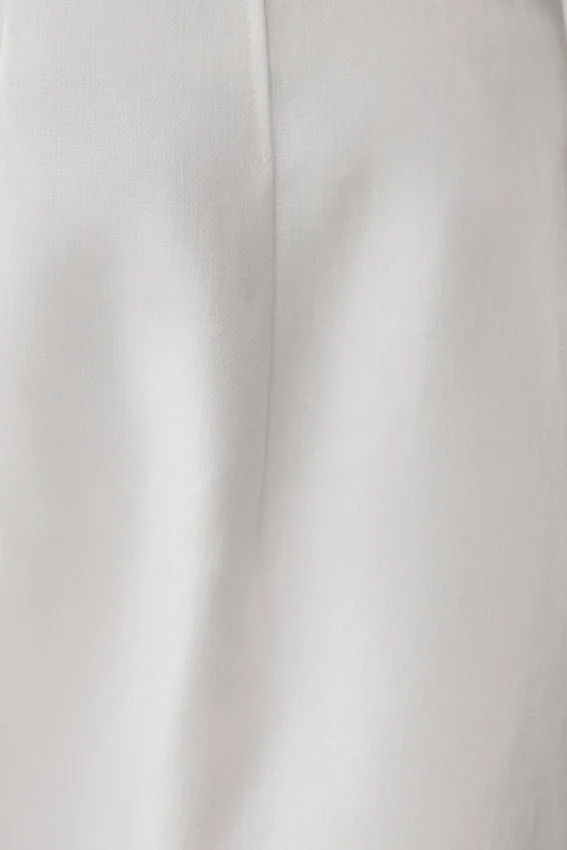 Oriana Linen Oversize Pants – White Oriana Linen Oversize Pants – White