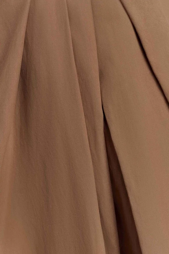Owen Draped Wide Leg Pants – Mocha Owen Draped Wide Leg Pants – Mocha