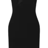 Paulina Velvet Strapless Mini Dress – Black Paulina Velvet Strapless Mini Dress – Black