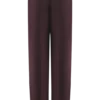 Penelope Pleated High Waisted Pants – Chocolate