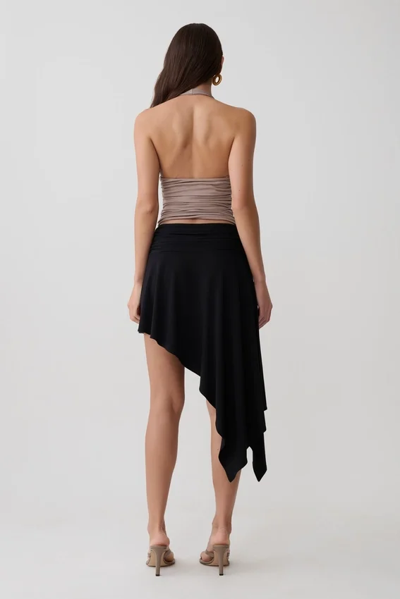 Peregrine Modal Gathered Halter Top – Neutral Peregrine Modal Gathered Halter Top – Neutral