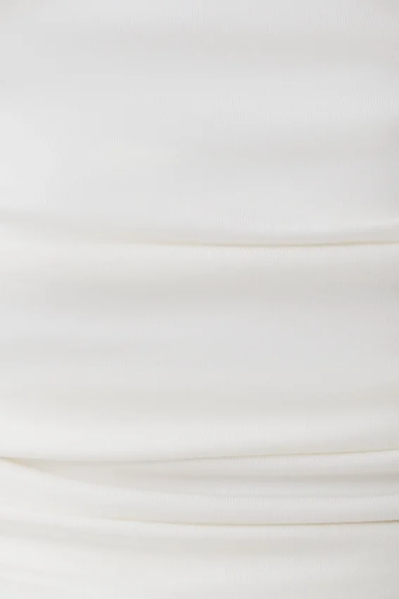 Peregrine Modal Gathered Halter Top – White Peregrine Modal Gathered Halter Top – White