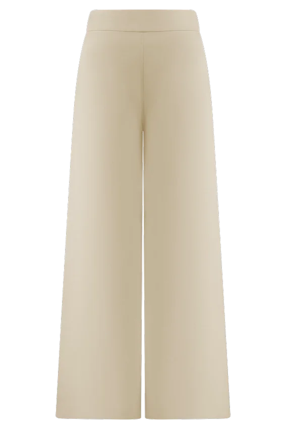 Raya Mid Rise Wide Leg Linen Pant – Natural Beige Raya Mid Rise Wide Leg Linen Pant – Natural Beige
