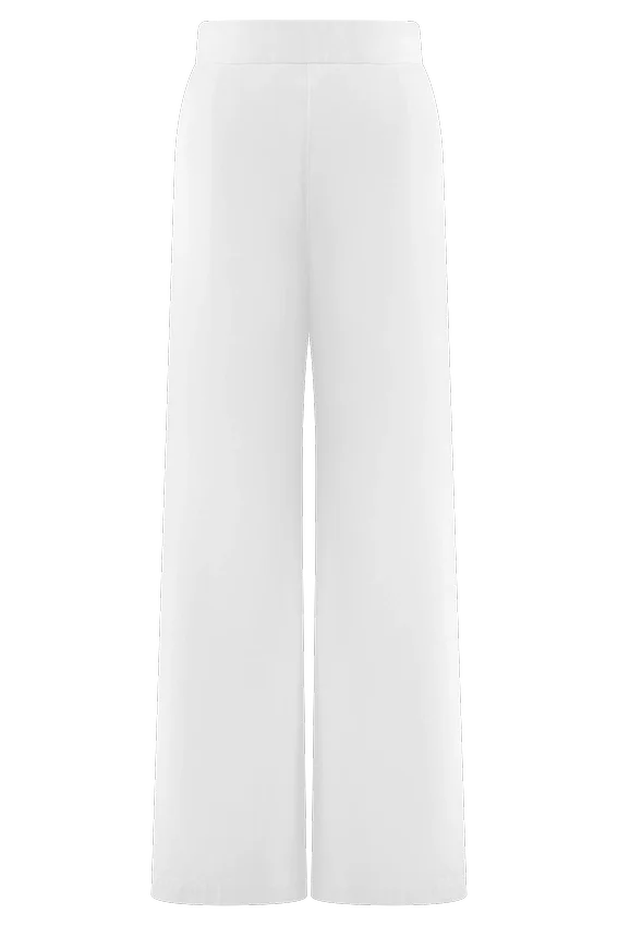 Rayne Wide Leg Denim Jeans – White Rayne Wide Leg Denim Jeans – White