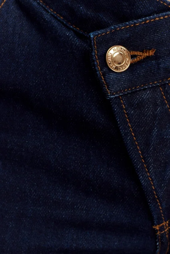 Remington V Front Straight Leg Jeans – Indigo Blue Remington V Front Straight Leg Jeans – Indigo Blue