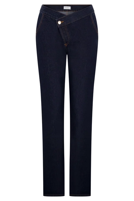 Remington V Front Straight Leg Jeans – Indigo Blue Remington V Front Straight Leg Jeans – Indigo Blue