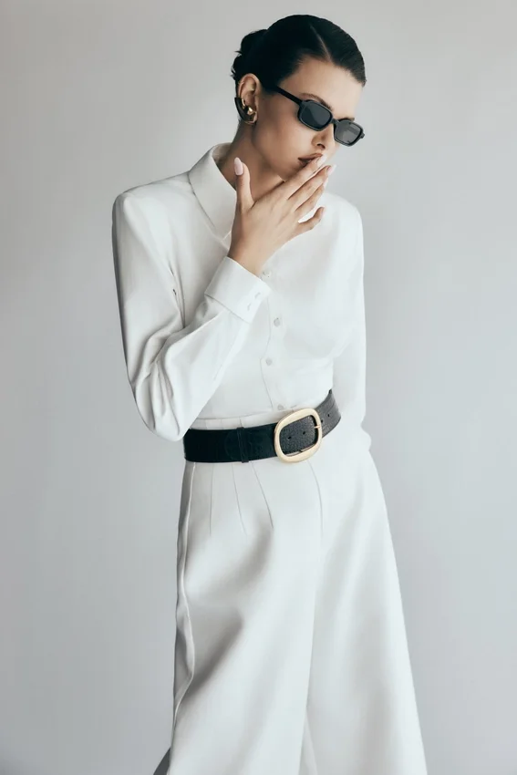 Rhia Oversized Shirt – White Rhia Oversized Shirt – White