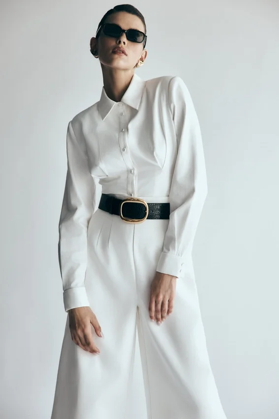 Rhia Oversized Shirt – White Rhia Oversized Shirt – White