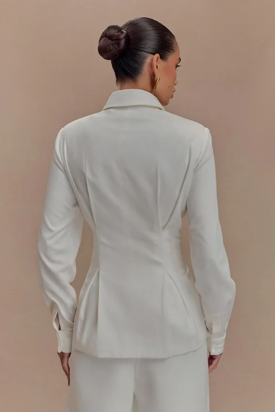 Rhia Oversized Shirt – White Rhia Oversized Shirt – White