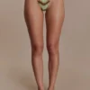 Robyn Beaded Bikini Bottom – Sage