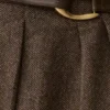 Romy Mini Skirt With Hardware – Herringbone