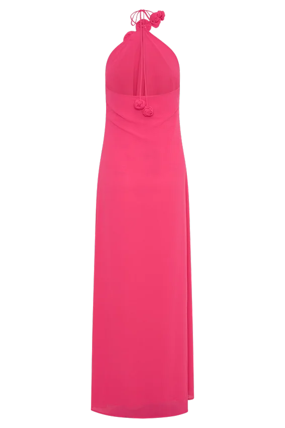 Rosalia Cowl Neck Maxi Dress – Raspberry Rosalia Cowl Neck Maxi Dress – Raspberry