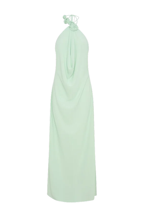 Rosalia Cowl Neck Maxi Dress – Sage Rosalia Cowl Neck Maxi Dress – Sage