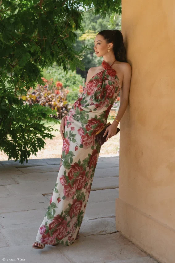 Rosalia Cowl Neck Maxi Dress – Sonia Rose Print Rosalia Cowl Neck Maxi Dress – Sonia Rose Print