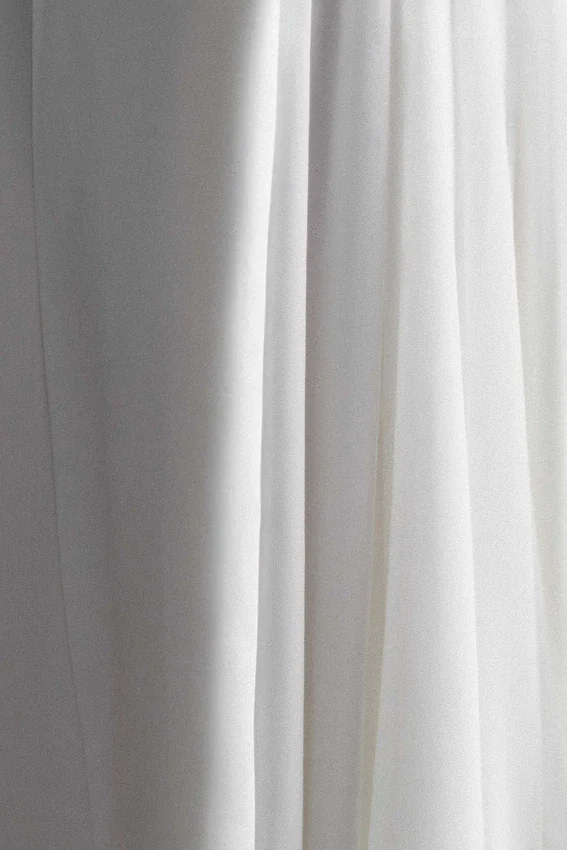 Rosella Satin Strapless Maxi Dress – White Rosella Satin Strapless Maxi Dress – White