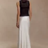 Sabrina Silk Blend Maxi Skirt – Ivory Sabrina Silk Blend Maxi Skirt – Ivory