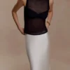 Sabrina Silk Blend Maxi Skirt – Ivory Sabrina Silk Blend Maxi Skirt – Ivory