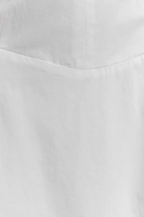 Salma Drop Waist Cotton Maxi Dress – White Salma Drop Waist Cotton Maxi Dress – White