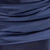 Sarah Strapless Maxi Dress With Waist Tie – Navy