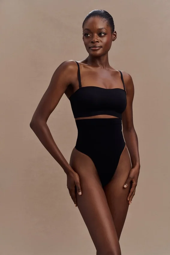 Saria High Waist Shapewear Briefs – Black Saria High Waist Shapewear Briefs – Black