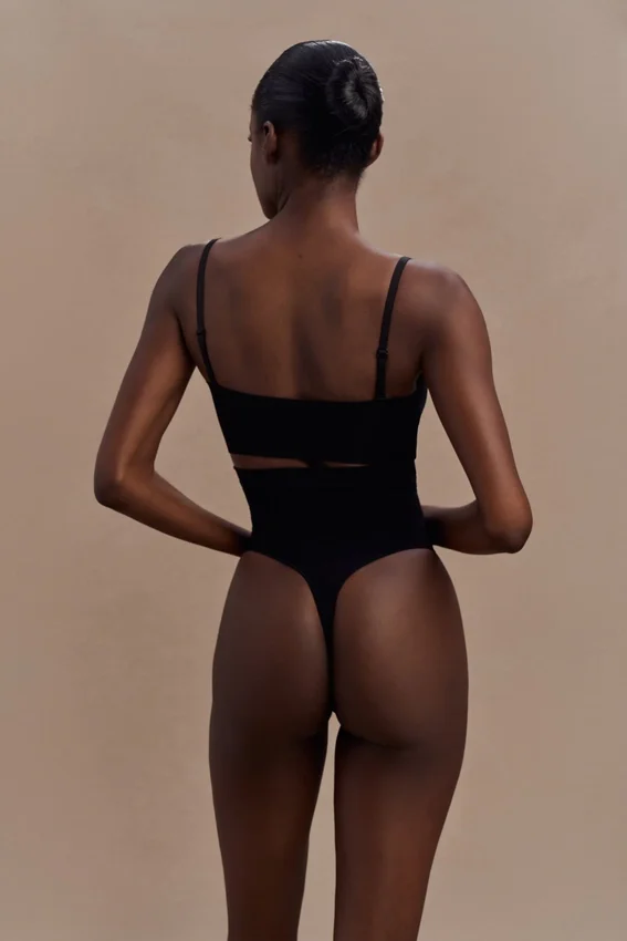 Saria High Waist Shapewear Briefs – Black Saria High Waist Shapewear Briefs – Black