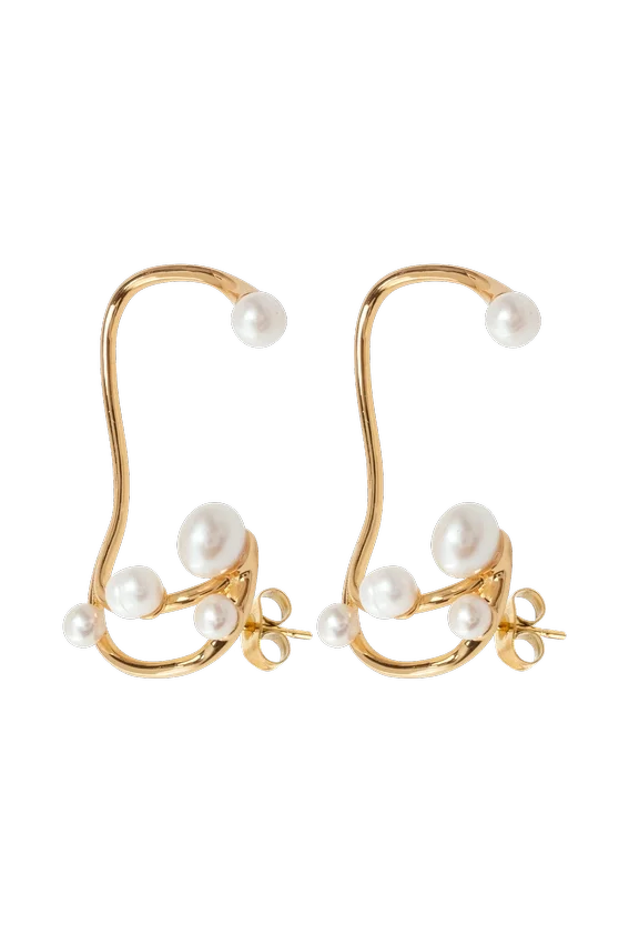 Saskia Freshwater Pearl Ear Cuff – Pearl Saskia Freshwater Pearl Ear Cuff – Pearl