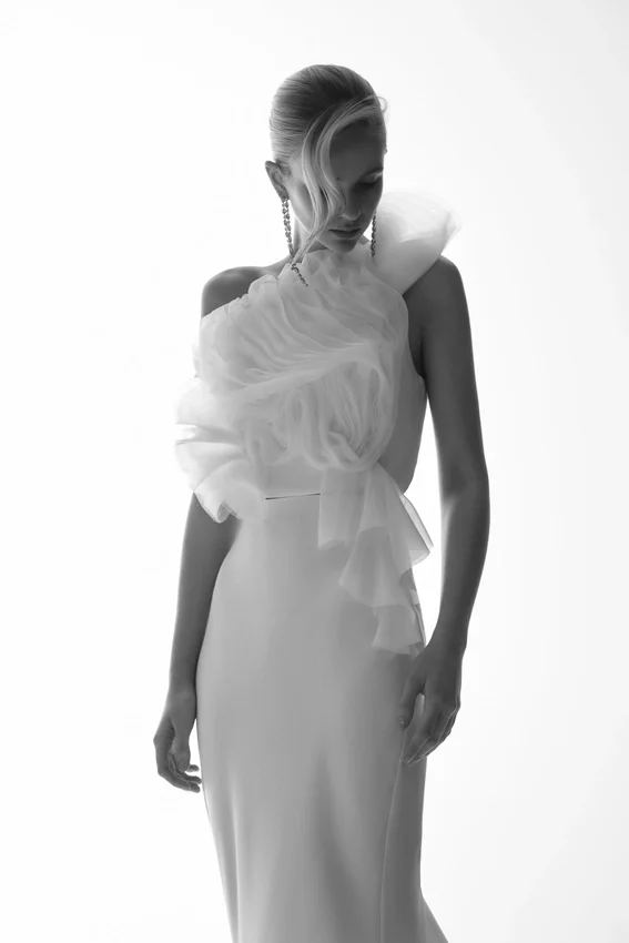 Sena Bridal Top – White Sena Bridal Top – White