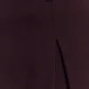 Simone Pleated Suiting Short – Dark Chocolate