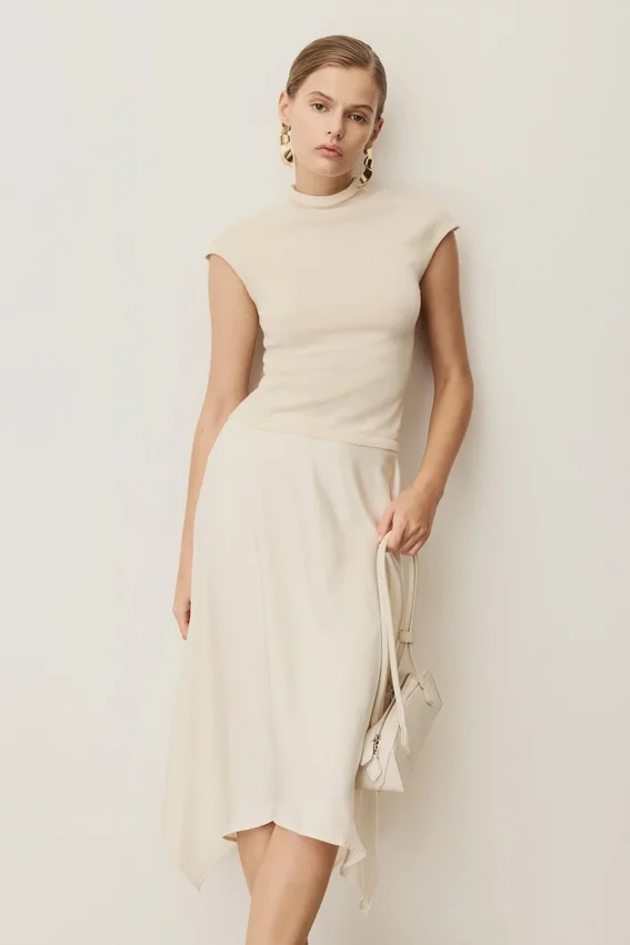 Sonny Short Sleeve Knit Top – Cream Sonny Short Sleeve Knit Top – Cream