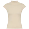 Sonny Short Sleeve Knit Top – Cream Sonny Short Sleeve Knit Top – Cream