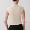 Sonny Short Sleeve Knit Top – Cream Sonny Short Sleeve Knit Top – Cream