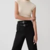 Sonny Short Sleeve Knit Top – Cream Sonny Short Sleeve Knit Top – Cream