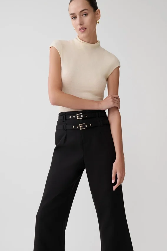 Sonny Short Sleeve Knit Top – Cream Sonny Short Sleeve Knit Top – Cream