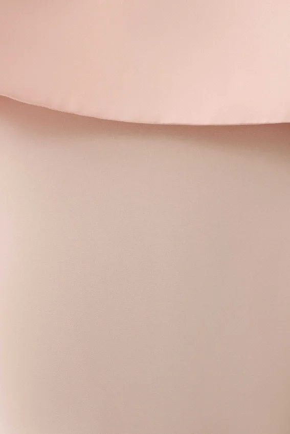 Sophia Satin Strapless Maxi Dress – Peach Sophia Satin Strapless Maxi Dress – Peach