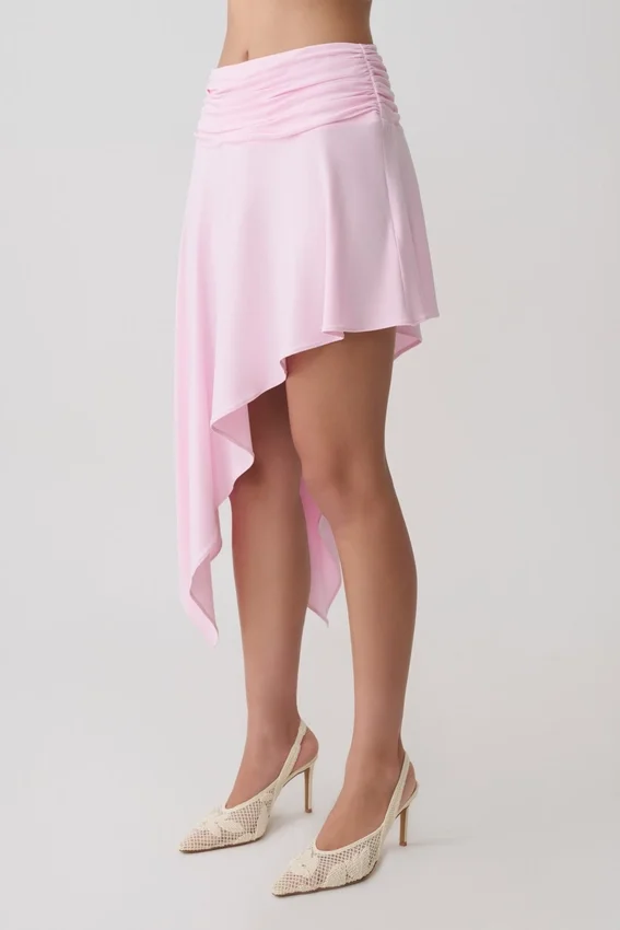 Talise Modal Hankie Midi Skirt – Ballet Pink Talise Modal Hankie Midi Skirt – Ballet Pink