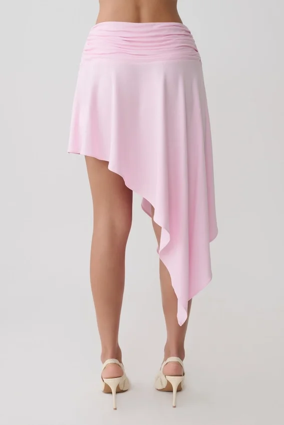 Talise Modal Hankie Midi Skirt – Ballet Pink Talise Modal Hankie Midi Skirt – Ballet Pink