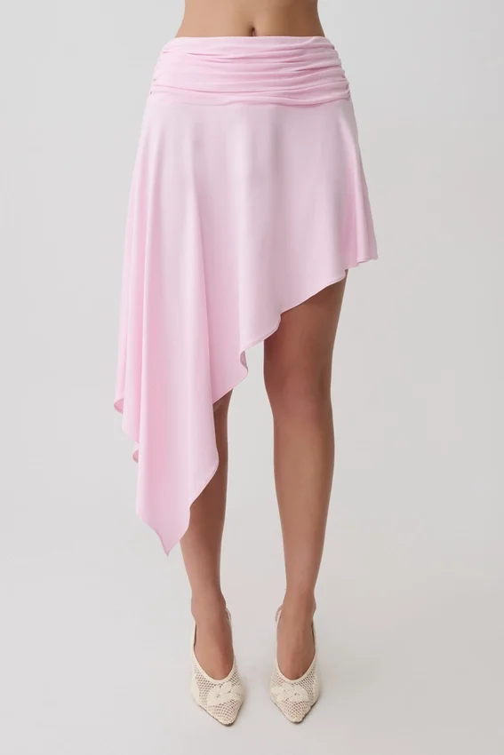 Talise Modal Hankie Midi Skirt – Ballet Pink Talise Modal Hankie Midi Skirt – Ballet Pink