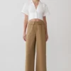 Tanya Wide Leg Suiting Pants – Camel
