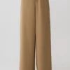 Tanya Wide Leg Suiting Pants – Camel