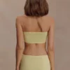 Tanyel Knit Bandeau Top – Lemon Tanyel Knit Bandeau Top – Lemon