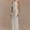 Teneika Crochet Knit Maxi Dress – Ivory