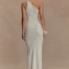 Teneika Crochet Knit Maxi Dress – Ivory