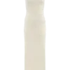 Teneika Crochet Knit Maxi Dress – Ivory