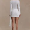 Terrymae Crochet Mini Skirt – White