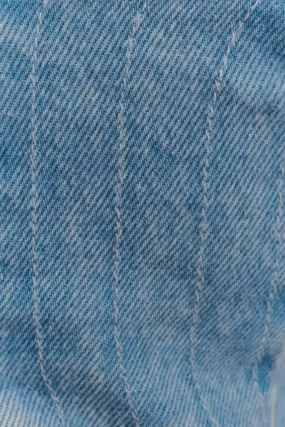Tully Strapless Topstitch Denim Top – 80’S Blue Tully Strapless Topstitch Denim Top – 80’S Blue